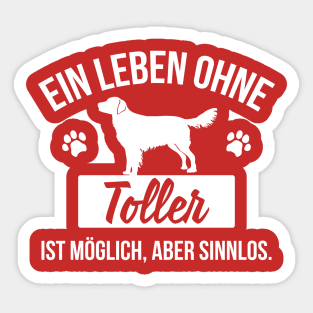 Toller Sticker